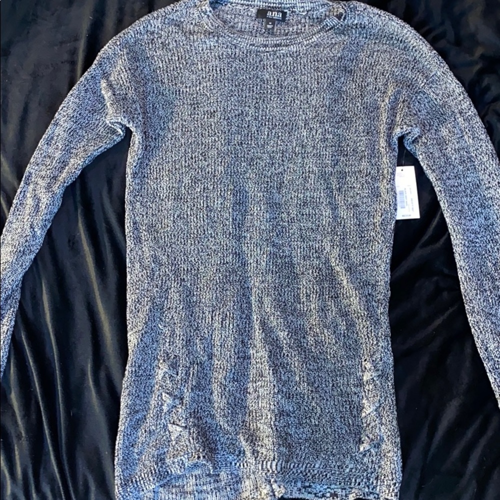 Gray sweater